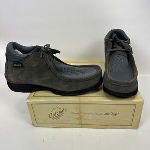 Dolomite Hawk Men's Boots Size 12 US Chukka Ankle Moc Toe Gray